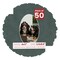 Dark Grey Suede Mat Board for 8x11 Frames - Oval Opening for 5.5x8.5 Photos